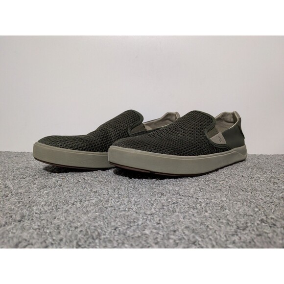 Olukai Lae Ahi Slip On Shoes Mens Size 11 Green main image 6